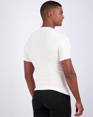 Big Men's Short Sleeve Compression Undershirt- 4 pack