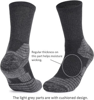 Work Socks for Men- 6 Pairs