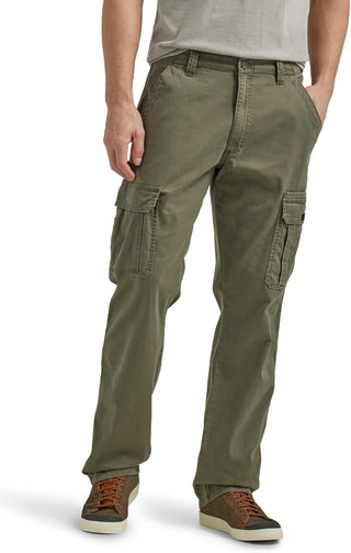 Relaxed Fit Stretch Plus Sized Cargo Pants