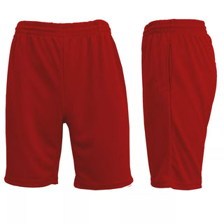 Jump Start Men'S Oversized Moisture Wicking Performance Basic Mesh Shorts