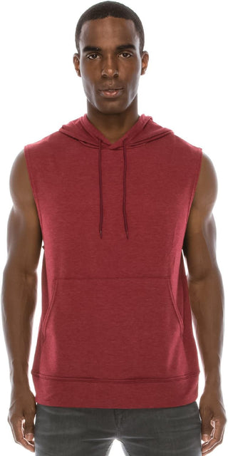 Plus Sized Men's Lightweight Workout Hoodies