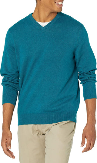 Big Men's V-Neck Plus Size Sweater 