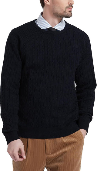 Big Men's Crewneck Sweater Knitwear