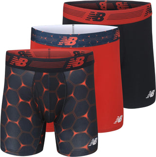 Big Men's Boxer Brief-Fly Front, 3 Pack