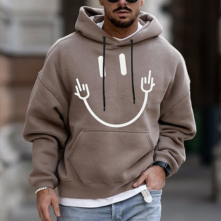 Big Men's Graphic Hoodie Comfort Color Sweatshirts Pullover Sweatshirt 