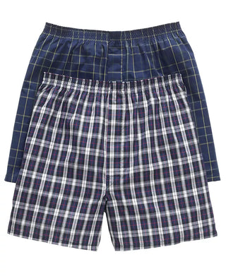 Men'S Big & Tall Classic Boxers 2-Pack