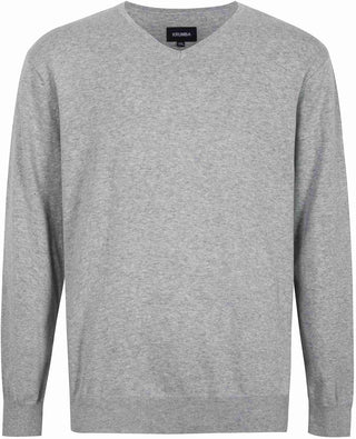 Men's Big and tall Sweater: Cotton V Neck  Pullover