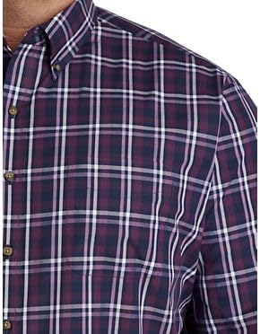 Men's Big and Tall Plaid Shirt