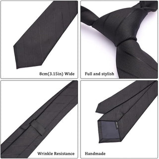 Solid Color Ties for Men