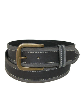 Two Tone Bridle Belt with Removable Buckle (Men Big & Tall)