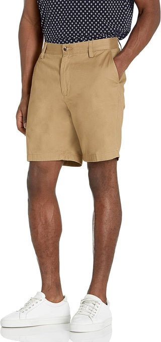 Big Men's Flat Front Chino Plus Size Short