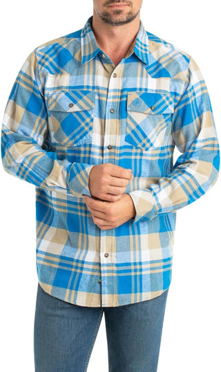 Big Men's Western Flannel Shirt