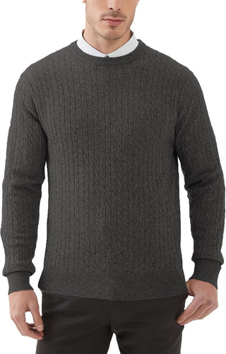 Big Men's Crewneck Sweater Knitwear