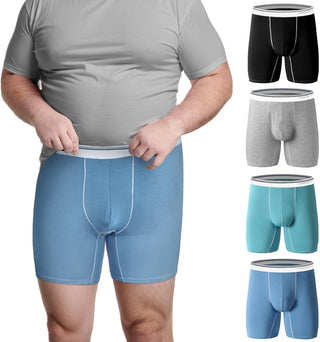 Big Men Boxer Briefs - Moisture Wicking