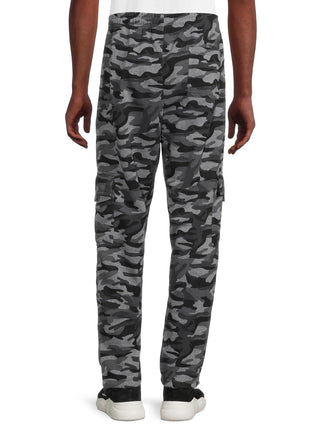 Men'S and Big Men'S Fleece Cargo Pocket Sweatpants, Sizes S-5XL