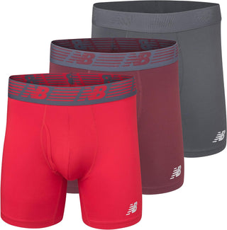 Big Men's Boxer Brief-Fly Front, 3 Pack