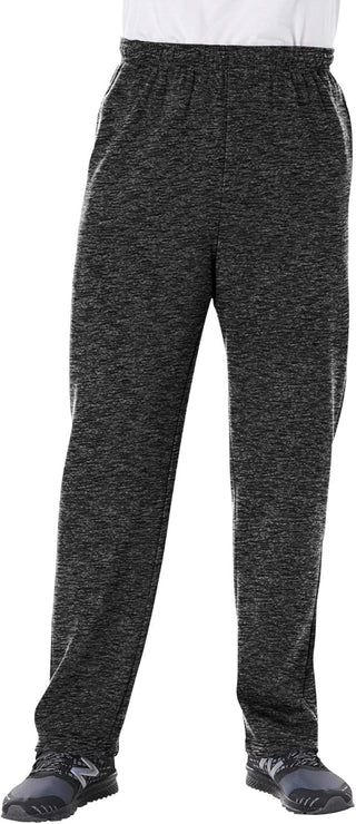 Plus Size Men's Big & Tall Fleece Open-Bottom Sportpants