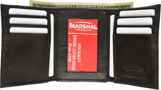 Men's Leather Trifold Wallet