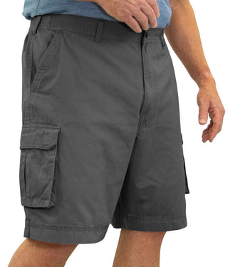 Big & Tall Men'S Expandable Waist Cargo Shorts Sizes 46 to 70