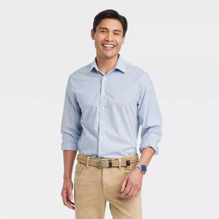 Men'S Performance Long Sleeve Button-Down Shirt - Goodfellow & Co