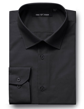 Plus Size Men's Big & Tall Classic-Fit Long Sleeve Solid Dress Shirt