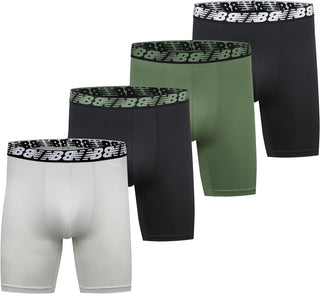 No Fly Boxer Brief for Big and Tall Men - 4 Pack