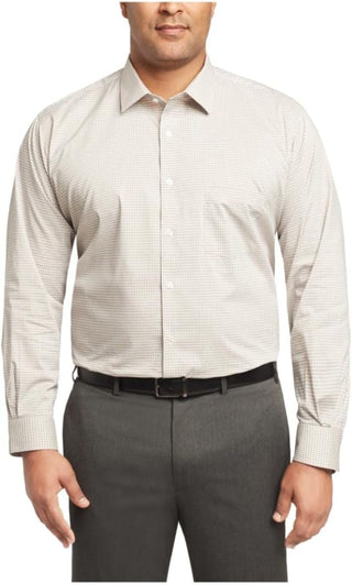 Big and Tall Dress Shirt with Stain Shield Stretch