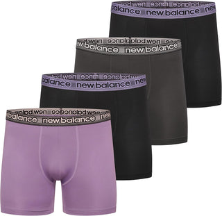 No Fly Boxer Brief for Big and Tall Men - 4 Pack