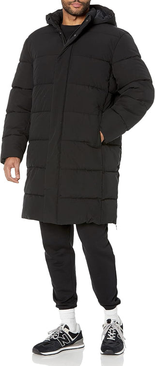 Men's Big Hooded Long Puffer