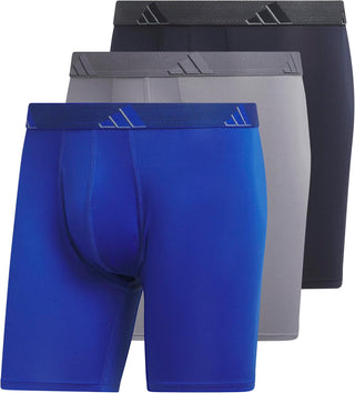 Athletic Big and Tall Microfiber Boxer Brief - 3 Pack