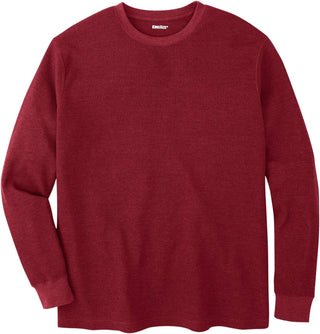 Big & Tall Men's Waffle-Knit Thermal Tee