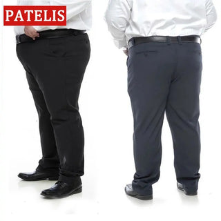 Work Pants Large Size 50 52 Slacks Men Business Stretch Cotton Pants Men'S plus Size Formal Pants for Work