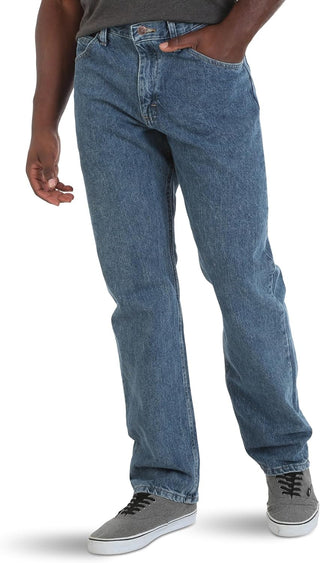 Big Men's Relaxed Fit Cotton Jeans by Wrangler