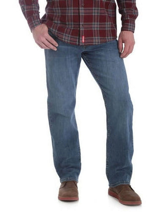 Plus Size Men's and Big Men's Relaxed Fit Jeans with Flex