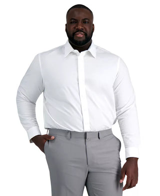 Men'S Big & Tall Classic-Fit Premium Comfort Dress Shirt