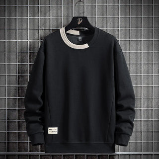 Men Sweatshirts Cotton Sports Oversized 6XL 7XL 8XL plus Size Long Sleeve Pocket Pullovers Autumn Streetwear Fashion Sportswear