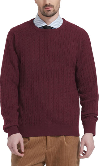 Big Men's Crewneck Sweater Knitwear