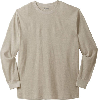 Big & Tall Men's Waffle-Knit Thermal Tee