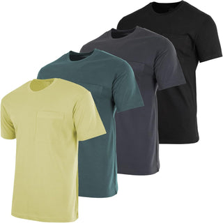 Big Men's Cotton  T-Shirts (4 Pack)