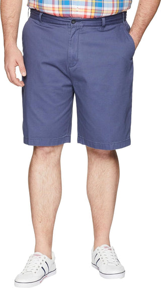 Big Men's Flat Front Chino Plus Size Short