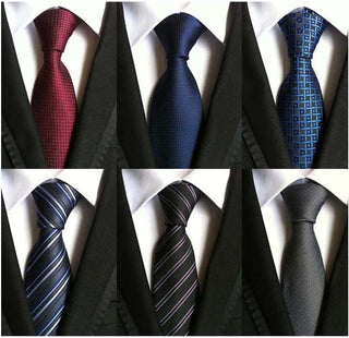 Classic Men's Silk Tie 6 pack