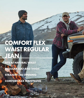 Wrangler Plus Sized Men's Comfort Fit Flex Waist Jean