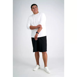 Haggar Men'S Cool 18 Pro Big & Tall Flat Front Short