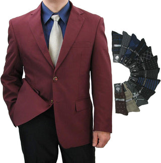 Men's Big and Tall Dress Blazer 