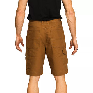 Full Blue Men'S Big Side Elastic Stretch Duck Canvas Cargo Short