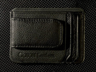 Men's Leather Money Clip Wallet