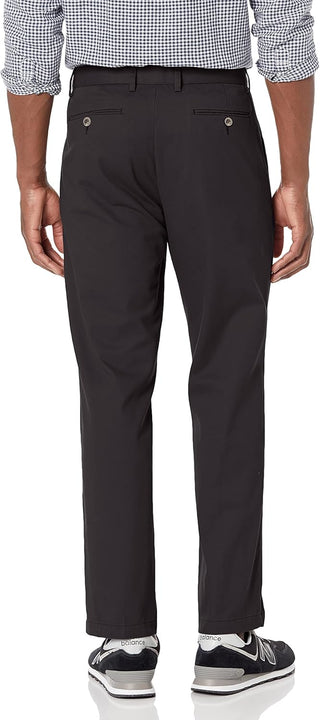 Big Men's Wrinkle-Resistant Pleated Chino Pants