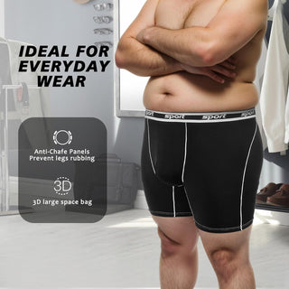 Big Men Boxer Briefs - Moisture Wicking