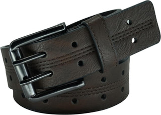 Belts for Men Big and Tall Double Prong; plus Size