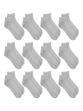 Plus Size Men'S Big and Tall No Show Socks 12 Pack